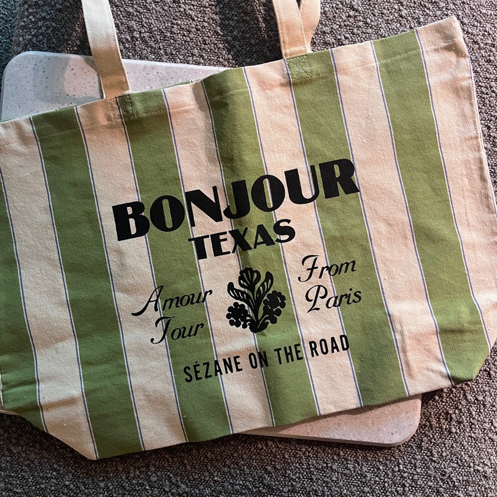 Sezane Bonjour Texas Tote Bag